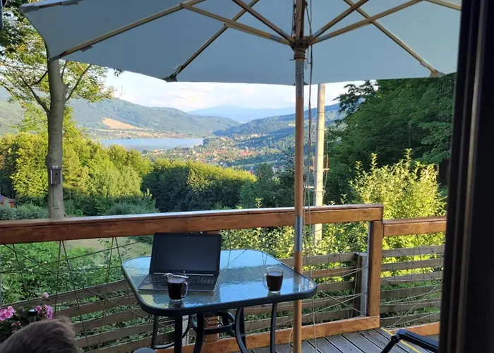 Widokowy Raj Piekny Widok!! Prázdninový dům Międzybrodzie Bialskie